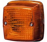 HELLA 2BA 003 014-111 Indicator - 12/24V - mounting - Lens Colour: Yellow - Front/left/right