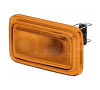 HELLA 2BM 003 647-021 Auxiliary Indicator - Bulb - 12V - Fitting - Lens Colour: Yellow - left/right/lateral installation