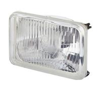 HELLA 1AB 003 177-791 Halogen-Insert, headlight - 24V - rectangular - Reference number: 12.5 - Fitting - Lens Colour: Crystal clear - Plug: Blade Terminal - left/right - Quantity: 1