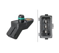 Hella intake pressure sensor boost sensor air pressure for Peugeot Citroen Fiat