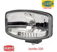Hella Jumbo 320FF Halogen Driving Lamp LED Side + Running Light 1FE 008 773-081
