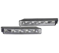 HELLA 2PT 010 043-801 Daytime Running Light Set Front LED 12V Fits HYMER LAIKA