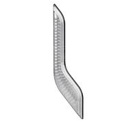 HELLA 2BA 013 333-031 Direction Indicator - Shapeline Style Wing - LED - 24/12V - Bolted/mounting - Lens Colour: Crystal clear - Plug: AMP - 2-pin connector - Left Rear - Quantity: 1