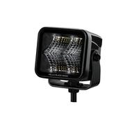 HELLA 1FA 358 176-841 LED-Spotlight - Black Magic Cube 2.7'' - 12/24V - mounting/Bolted - Short distance lighting - Cable: 500mm - Plug: DEUTSCH plug
