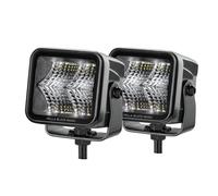 HELLA 1FA 358 176-801 LED-Spotlight - Black Magic Cube Kit 2.7" - 12/24V - mounting - Short distance lighting - Cable: 500mm - Plug: DEUTSCH plug - Kit - Quantity: 2