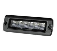 HELLA 1FB 358 176-221 LED-Spotlight - Black Magic Edgeless Mini Lightbar 6.2" - 12/24V - 1600lm - rectangular - Short distance lighting - Cable: 800mm - Plug: open cable ends