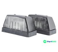 Hella License Plate Light 2KA 003 389-211 Golden