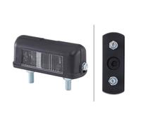 Hella Licence Plate Light Valuefit 2KA357014-001 – Halogen, 12/24V, Crystal Clear Lens