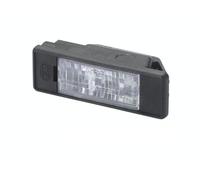 HELLA 2KA 008 224-307 Licence Plate Light - Halogen - 12V - Fitting - Lens Colour: Crystal clear - Outer - Quantity: 440