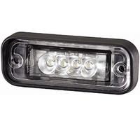 HELLA Licence Plate Light Number Plate Lamp Outer LED 24V (2KA 010 278-607)