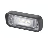 Number Plate Light Lamp K Black 12v LED HELLA 2KA 010 278-411