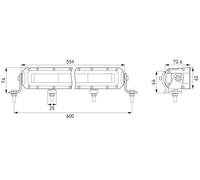 Hella Lightbar Bm Pro Single 22'' 1Fj 1FJ358550-211
