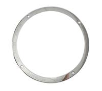 Hella Luminator Xenon Headlight Round Glass Frame Universal Vintage Chrome TOP