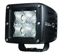 Hella Marine Value Fit LED 4 Cube Flood Light - Black