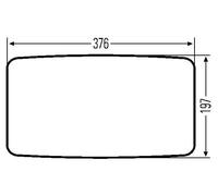 HELLA Mirrors (8SB 501 191-202) Exterior Mirror Electric both OEM