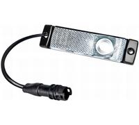 HELLA Position Light Brake Stop Marker Lamp Front LED 24V (2PG 008 645-331)