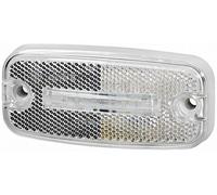 HELLA Position Light Brake Stop Marker Lamp Front LED 24V (2PG 345 600-401)