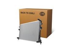 Engine Cooling Radiator Fits Audi A3 Q2 Q3 Cupra Formentor Leon Seat Ateca HELLA