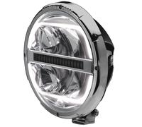 Hella Rallye 3003 LED Headlamp, ECE Approved - Drive Lens - ECE ref 50
