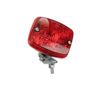 HELLA 2NE 003 030-151 Rear Fog Light - Halogen - 12/24V - mounting | Lens Colour: Red - Plug: Blade Terminal - left/right