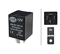 Flasher Units Flasher Unit 12V 4-Pin Connector (4Db 001 887-041) OEM Hella