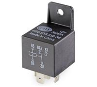 HELLA 4RD 933 332-361 Relay, main current - 12V - 5-pin connector - Changeover Contact - with holder