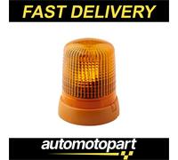 HELLA 2RL 008 061-111 Halogen-Rotating Beacon - KL 7000 - 24V - Yellow - mounting/Bolted - Plug: Blade Terminal