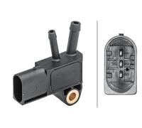 HELLA Sensor, exhaust pressure - 3-pin connector - Bolted 6PP009409-171