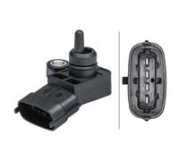 HELLA 6PP 009 403-011 Intake manifold pressure sensor