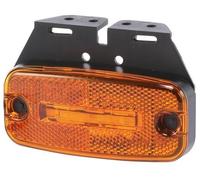 HELLA Side Marker Light Flasher Lamp Lateral Mounting LED 24V (2PS 345 600-021)