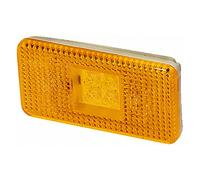 Hella Side Marker Light LED Side Marker 24v Flush Fit - 2PS 007 972-011