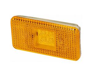 Hella Side Marker Light LED Side Marker 24v Flush Fit - 2PS 007 972-011