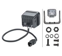 HELLA 1FA 358 176-841 LED-Spotlight - Black Magic Cube 2.7'' - 12/24V - mounting/Bolted - Short distance lighting - Cable: 500mm - Plug: DEUTSCH plug