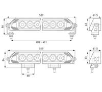 Hella Spotlight Dynaray 21'' Slim Spot Fl 1Fj 1FJ359100-211