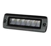 HELLA 1FB 358 176-221 LED-Spotlight - Black Magic Edgeless Mini Lightbar 6.2" - 12/24V - 1600lm - rectangular - Short distance lighting - Cable: 800mm - Plug: open cable ends