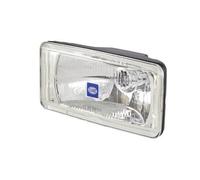HELLA 1FD 005 700-471 Halogen-Spotlight - Comet 550 - 12V - Rectangular - Reference number: 17.5 - Bolted - Patterned diffusing lens - Lens Colour: Crystal clear - right/left
