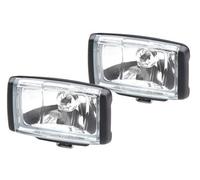 HELLA Spotlight Spot Lamp Set Halogen FF H3 12V (1FB 010 951-821)