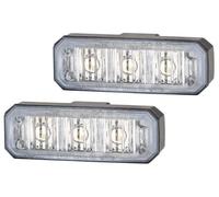HELLA Strobe-Type Beacon Flashing Warning Light LED 12V 24V (2XD 014 561-901)