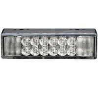 HELLA Strobe-Type Beacon Flashing Warning Light Rear LED 24V (2XD 009 048-201)