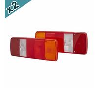 HELLA Tail Light Assembly Lens Right Left Fits VW LT 28-50 9EL 122 689-051