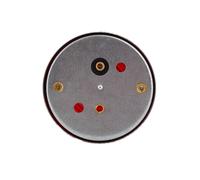 Hella Tail Light 2SA 997 022-001 – Halogen 24/12V, Red Lens, Screw Mount, Male Plug, Left/Right