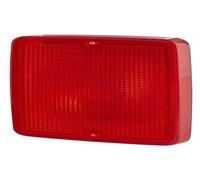 Hella Tail Light Lens 9EL 120 201-001 - Fits FAUN/NEOPLAN/TATA/RENAULT - 2x