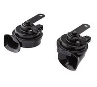 HELLA Trumpet Horn - OE-CONNECT HORN TE26 SET - 12V - 110dB(A) - Frequency range from: 400Hz - Frequency range to: 500Hz - Low Tone/High Tone - Electric - Quantity: 2 - 3FH 012 010-031