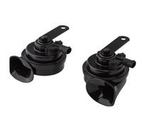 HELLA Trumpet Horn - OE-CONNECT HORN TE26 SET - 12V - 110dB(A) - Frequency range from: 400Hz - Frequency range to: 500Hz - High Tone/Low Tone - Electric - Quantity: 2 - 3FH 012 010-051