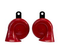 HELLA Trumpet Horn - STYLE HORN TE24 SET - 12V - 110dB(A) - Frequency range from: 400Hz - Frequency range to: 500Hz - Low Tone/High Tone - Electric - Flat Plug-in Connector - 3FH 007 424-801
