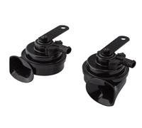 HELLA Trumpet Horn - OE-CONNECT HORN TE26 SET - 12V - 110dB(A) - Frequency range from: 400Hz - Frequency range to: 500Hz - High Tone/Low Tone - Electric - Quantity: 2 - 3FH 012 010-051