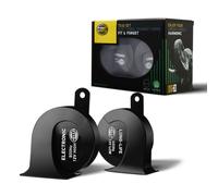 HELLA Trumpet Horn - eLONG-LIFE HORN TE40 SET - 12V - 112dB(A) - Frequency range from: 400Hz - Frequency range to: 500Hz - High Tone/Low Tone - Electric - Quantity: 2-3FH 007 728-981