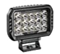 HELLA VALUEFIT 1FE 358 154-041 LED-Spotlight - 450 - 12/24V - Rectangular - Reference number: 12.5 - Bolted/mounting - Clear diffusing lens - Lens Colour: Crystal clear - Cable: 500mm - left/right