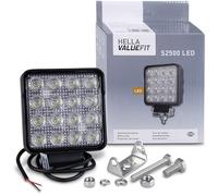 HELLA VALUEFIT 1GA 357 106-022 LED-Worklight - S2500 - 24/12V - 2500lm - mounting/Bolted - Swivelling Mounting Bracket - Short distance lighting - Cable: 800mm - Plug: open cable ends