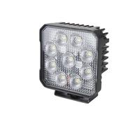 HELLA VALUEFIT 1GA 357 112-002 LED-Worklight - TS3000 - 12/24V - 3000lm | mounting/Bolted - Swivelling Mounting Bracket - Short distance lighting - Cable: 800mm - Plug: open cable ends